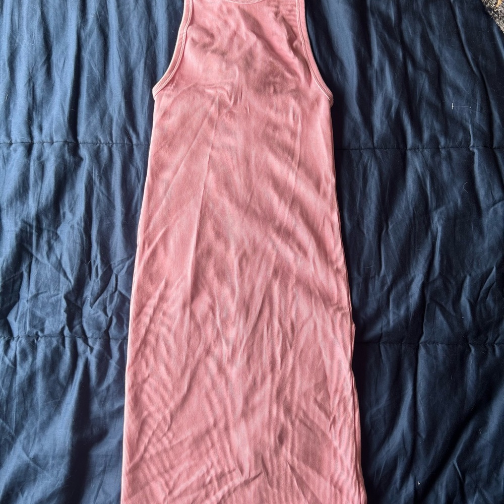 Pink Midi Dress